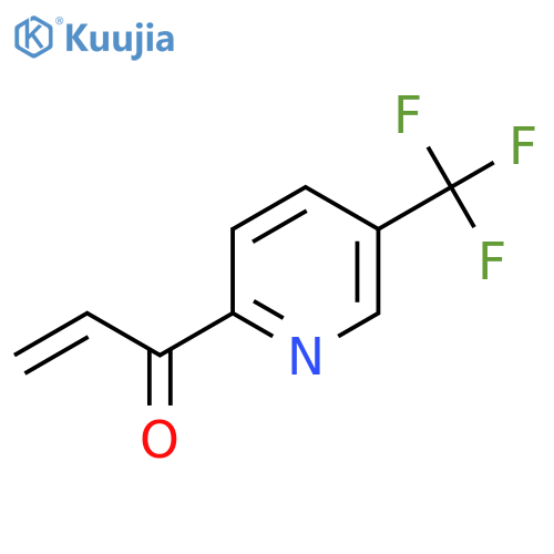 1-5-(trifluoromethyl)pyridin-2-ylprop-2-en-1-one structure