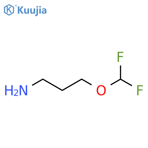 3-(difluoromethoxy)propan-1-amine structure