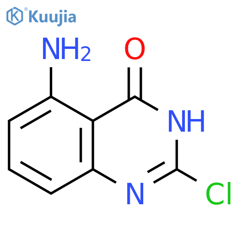 5-Amino-2-chloroquinazolin-4(1H)-one structure