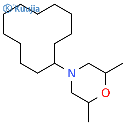 4-Cyclododecyl-2,6-dimethylmorpholine structure
