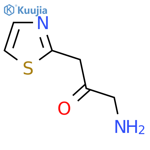 1-Amino-3-(1,3-thiazol-2-yl)propan-2-one structure