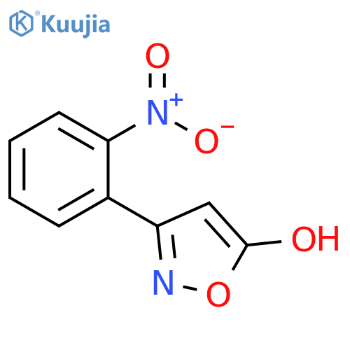 5-Hydroxy-3-(2-nitrophenyl)isoxazole structure