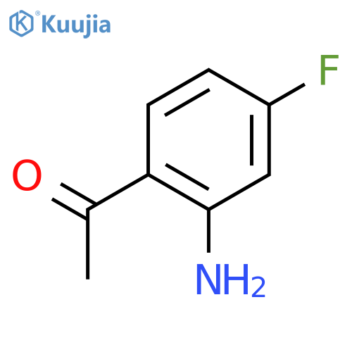 1-(2-amino-4-fluorophenyl)ethan-1-one structure