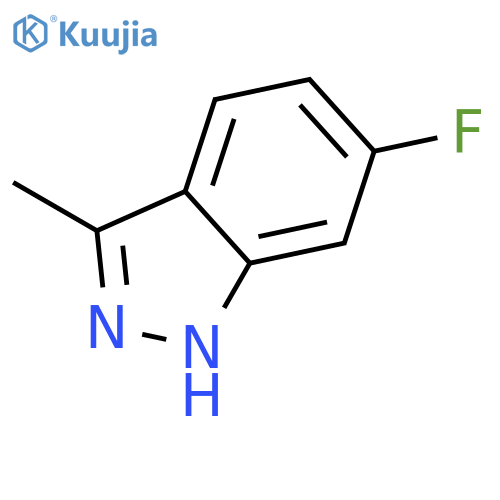 6-Fluoro-3-methyl-1H-indazole structure