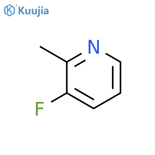 3-Fluoro-2-methylpyridine structure