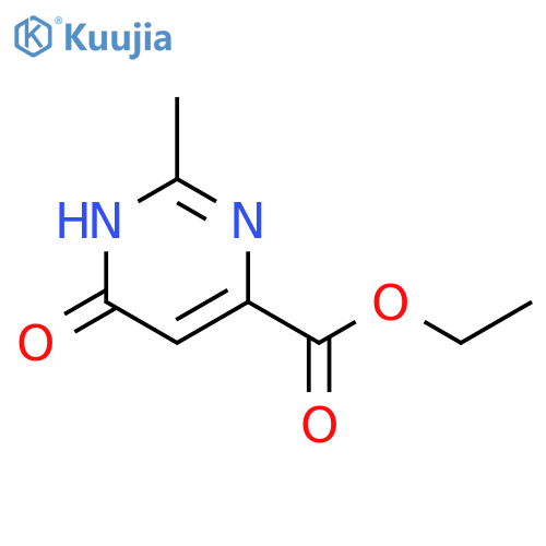 ethyl (6-hydroxy-2-methylpyrimidin-4-yl)acetate structure