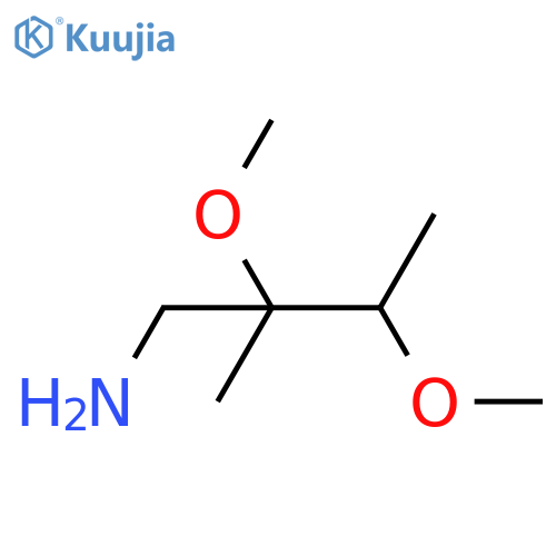 2,3-Dimethoxy-2-methylbutan-1-amine structure