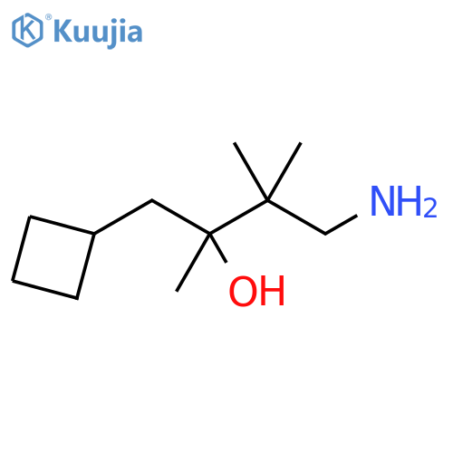 Cyclobutaneethanol, α-(2-amino-1,1-dimethylethyl)-α-methyl- structure