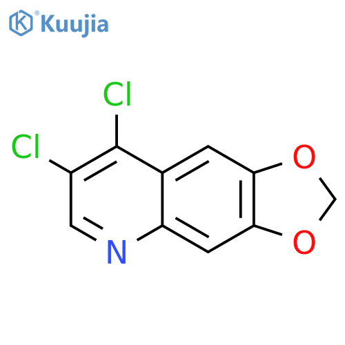 7,8-DICHLORO-[1,3]DIOXOLO[4,5-G]QUINOLINE structure