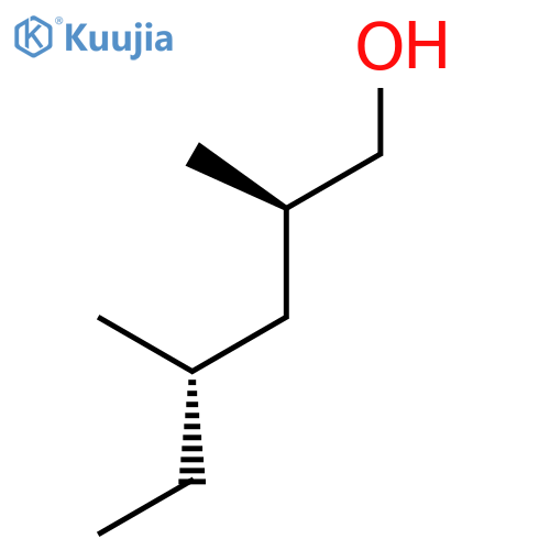 1-Hexanol, 2,4-dimethyl-, (2R,4S)- structure