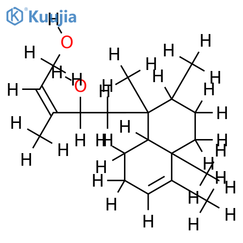 (ent-12xi,13E)-3,13-Clerodadiene-12,15-diol structure