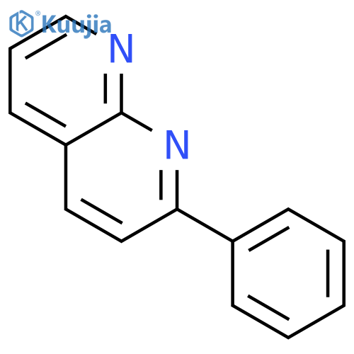 1,8-Naphthyridine, 2-phenyl- structure