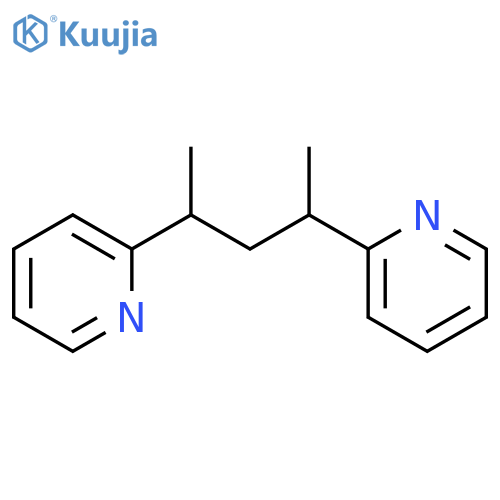Pyridine, 2,2'-(1,3-dimethyl-1,3-propanediyl)bis- structure