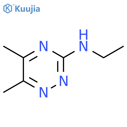 N-Ethyl-5,6-dimethyl-1,2,4-triazin-3-amine structure