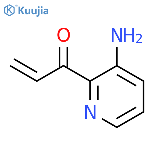 1-(3-Aminopyridin-2-yl)prop-2-en-1-one structure