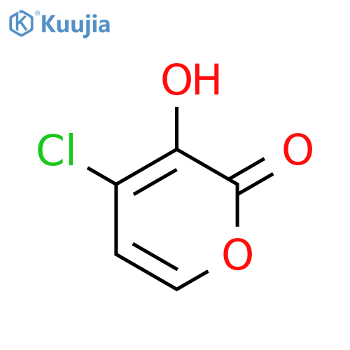 4-Chloro-3-hydroxy-2H-pyran-2-one structure