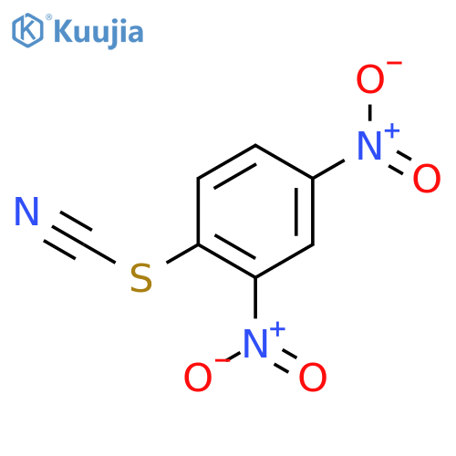 2,4-Dinitrophenyl thiocyanate structure