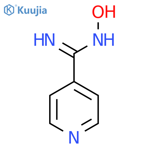 (Z)-N'-hydroxypyridine-4-carboximidamide structure