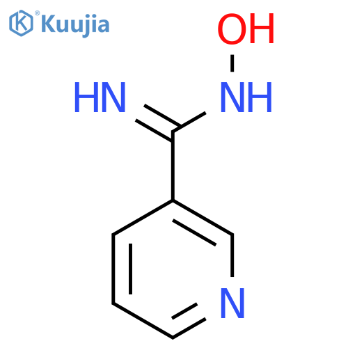 N-hydroxypyridine-3-carboximidamide structure