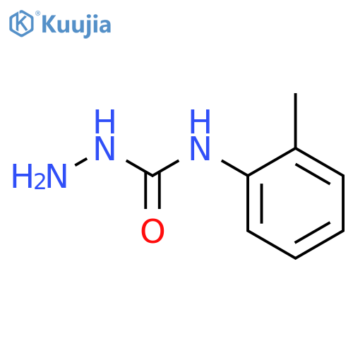 3-amino-1-(2-methylphenyl)urea structure