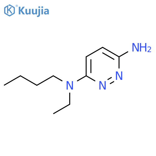 N3-Butyl-N3-ethylpyridazine-3,6-diamine structure