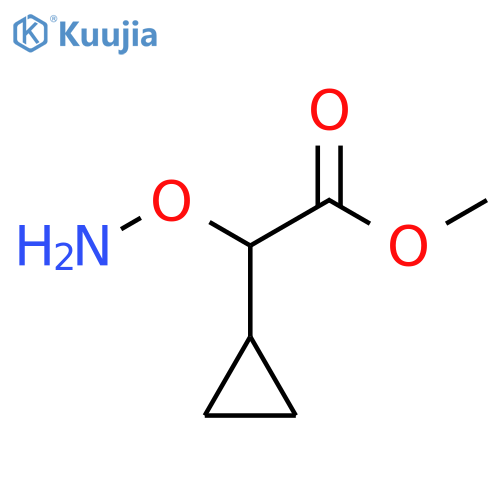 methyl 2-(aminooxy)-2-cyclopropylacetate structure