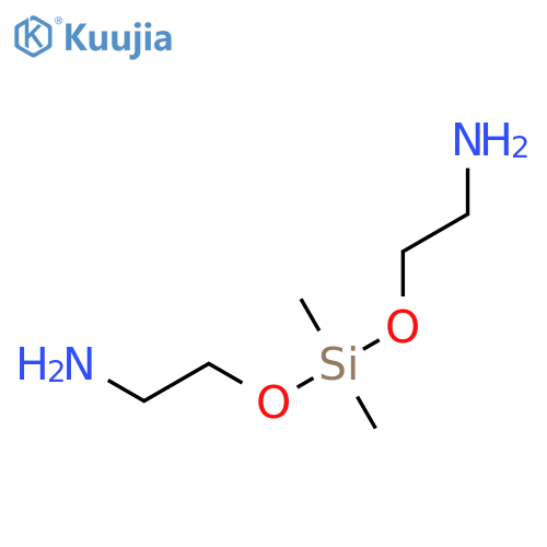 Ethanamine,2,2'-[(dimethylsilylene)bis(oxy)]bis- (9CI) structure