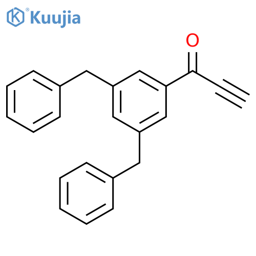 2-Propyn-1-one, 1-[3,5-bis(phenylmethyl)phenyl]- structure