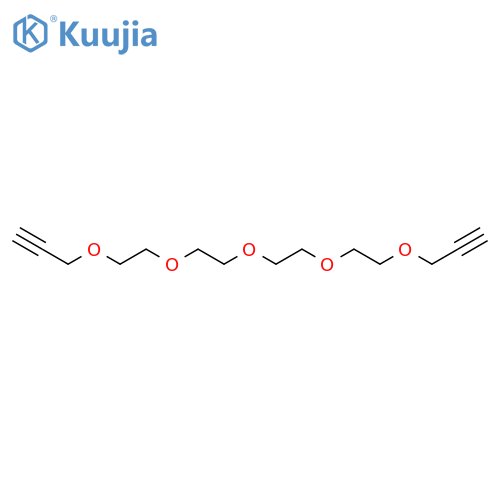 Bis-propargyl-PEG4 structure
