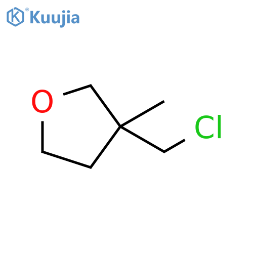 3-(Chloromethyl)-3-methyloxolane structure