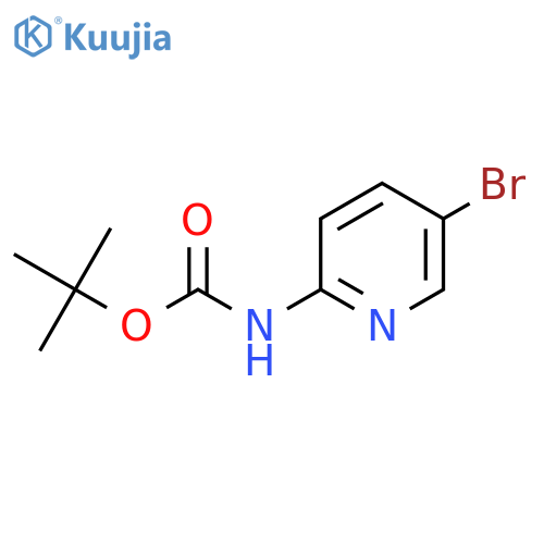 tert-butyl N-(5-bromopyridin-2-yl)carbamate structure