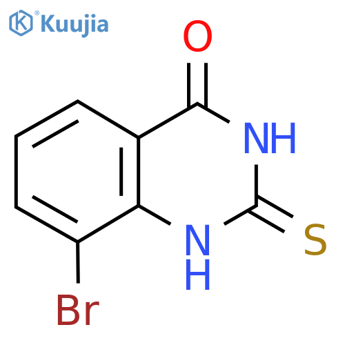 8-Bromo-2-mercaptoquinazolin-4(3H)-one structure