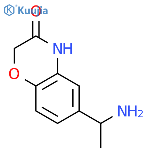 6-(1-Amino-ethyl)-4H-benzo1,4oxazin-3-one structure