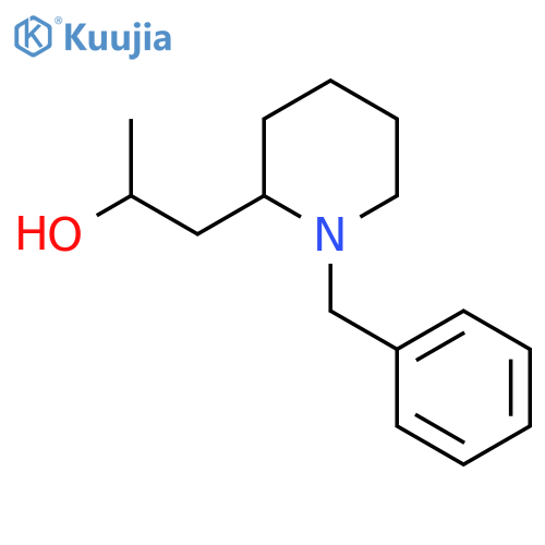 1-(1-Benzylpiperidin-2-yl)propan-2-ol structure