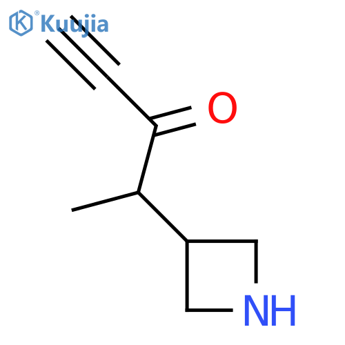 4-(Azetidin-3-yl)pent-1-yn-3-one structure