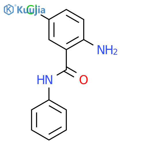 2-Amino-5-chloro-N-phenylbenzamide structure