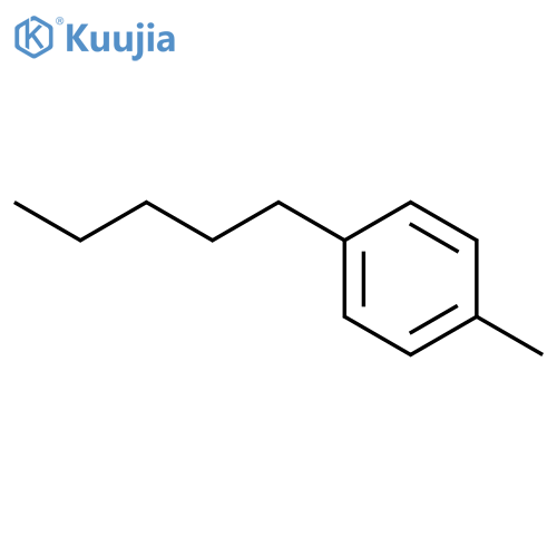 1-methyl-4-pentylbenzene structure