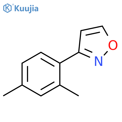 Isoxazole, 3-(2,4-dimethylphenyl)- structure