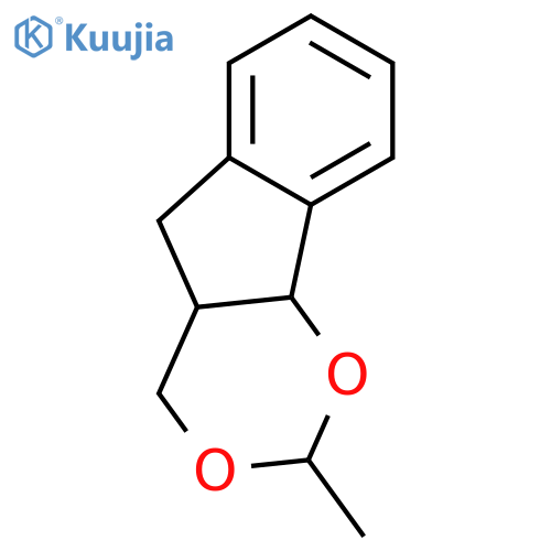 Indeno[1,2-d]-1,3-dioxin,4,4a,5,9b-tetrahydro-2-methyl- structure