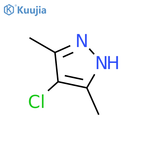 4-Chloro-3,5-dimethyl-1H-pyrazole structure