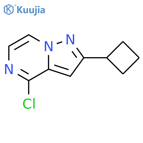 4-chloro-2-cyclobutylpyrazolo[1,5-a]pyrazine structure