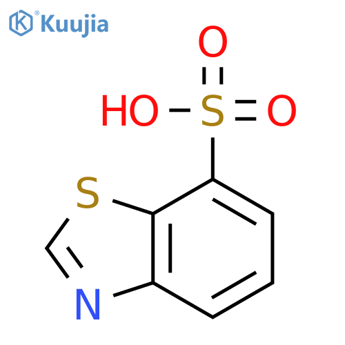 7-Benzothiazolesulfonicacid structure