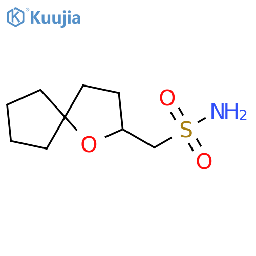 {1-oxaspiro4.4nonan-2-yl}methanesulfonamide structure