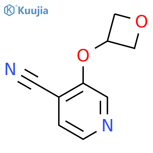 3-(Oxetan-3-yloxy)pyridine-4-carbonitrile structure