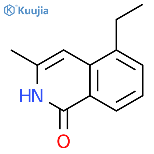 1(2H)-Isoquinolinone, 5-ethyl-3-methyl- structure