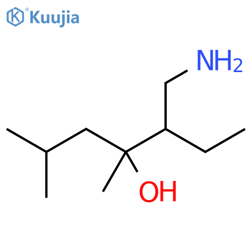 4-Heptanol, 5-(aminomethyl)-2,4-dimethyl- structure