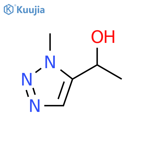 1-(1-methyl-1H-1,2,3-triazol-5-yl)ethan-1-ol structure