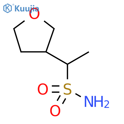 1-(oxolan-3-yl)ethane-1-sulfonamide structure