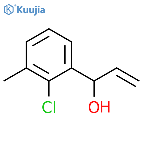 1-(2-chloro-3-methylphenyl)prop-2-en-1-ol structure