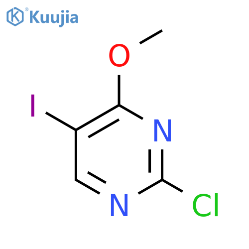 2-Chloro-5-iodo-4-methoxypyrimidine structure
